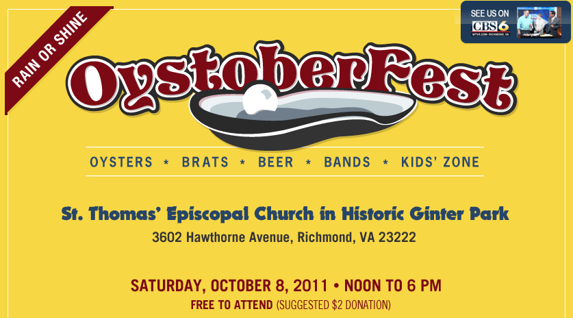 OystoberFest 2011 : October 8, 2011 : Richmond, Virgniia